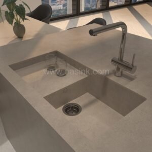 Marazzi Concrete Look Graphite | Portitxol Sink