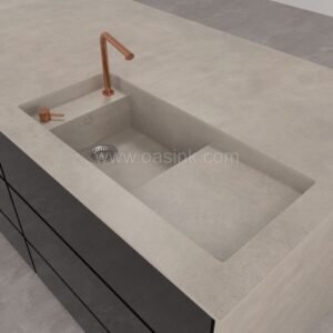 Marazzi Concrete Look Graphite | Martina Sink