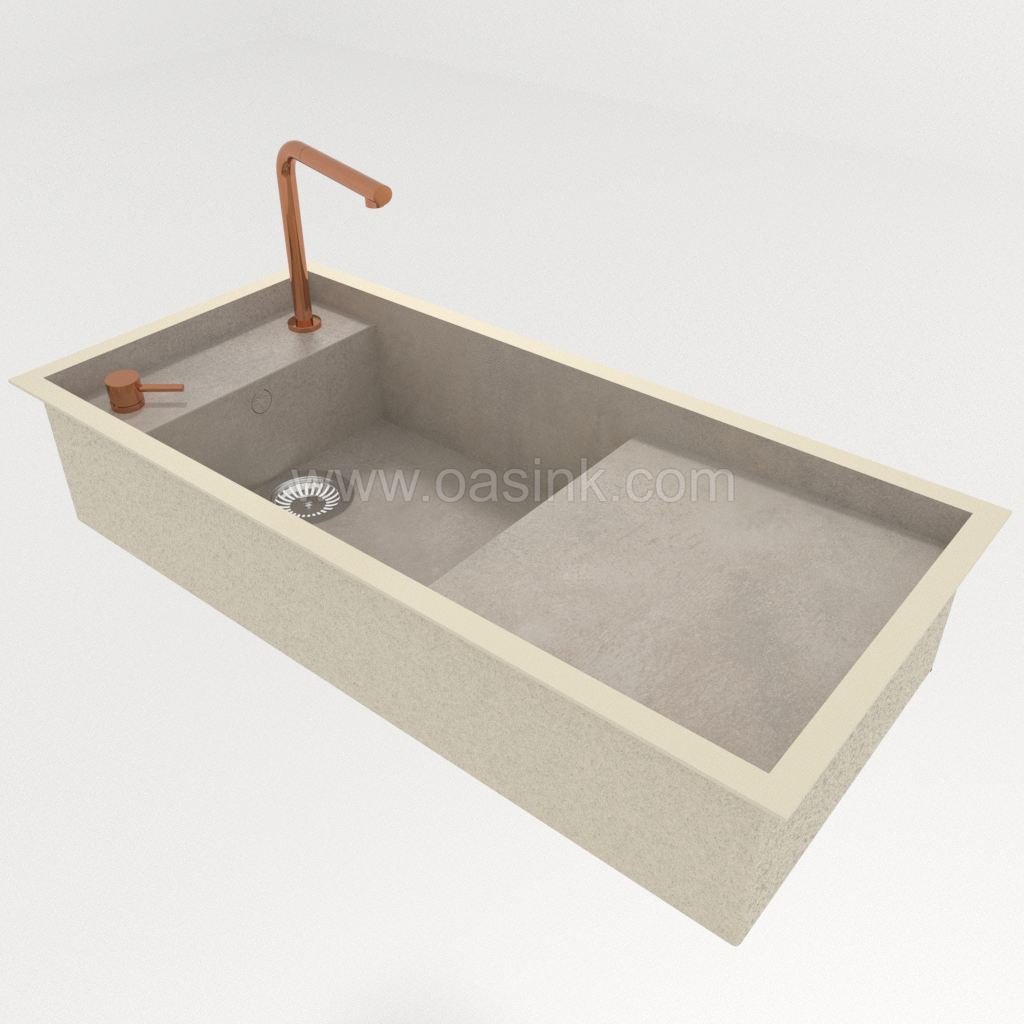 Marazzi Concrete Look Graphite | Martina Sink - Image 2