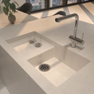 Marazzi Concrete Look White | Portitxol Sink