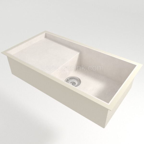 Marazzi Concrete Look White | Portitxol Sink - Image 2