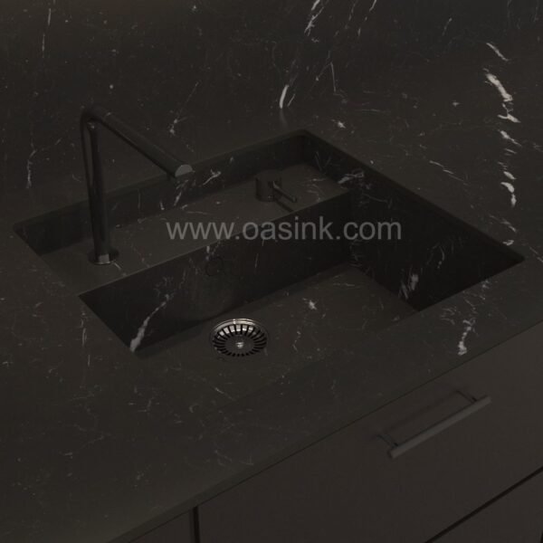 Marazzi Marble Look Elegant Black | Saladeta Sink