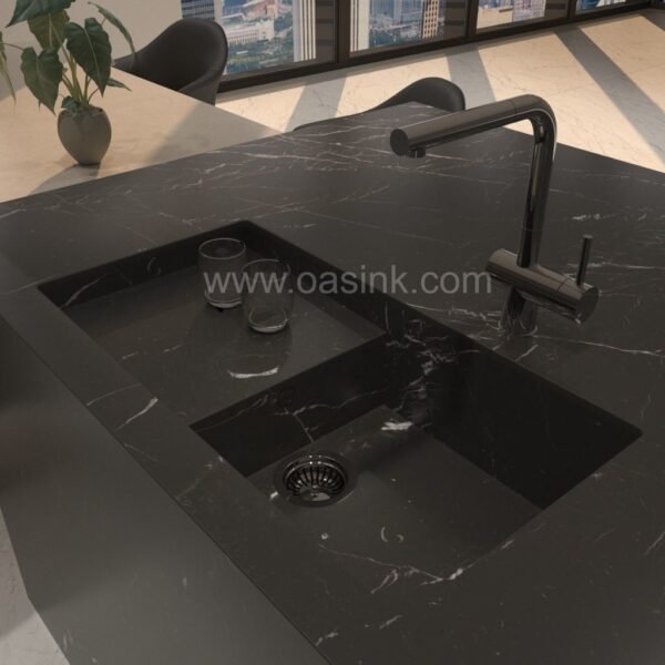 Marazzi Marble Look Elegant Black | Portitxol Sink