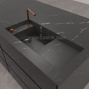 Marazzi Marble Look Elegant Black | Martina Sink
