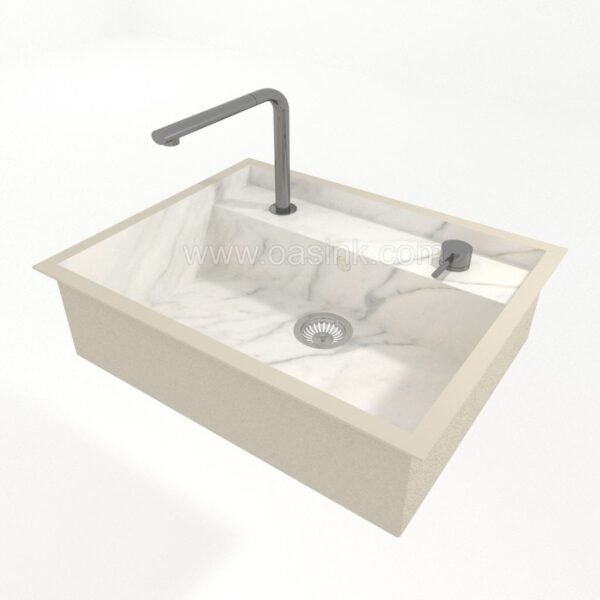 Marazzi Marble Look Golden White | Saladeta Sink - Image 2