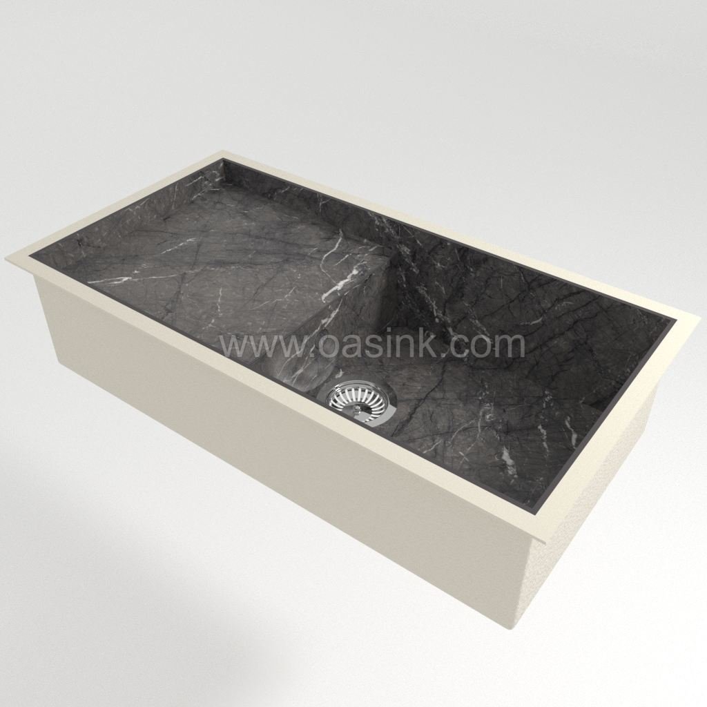 Marazzi Marble Look Grigio Carnico | Portitxol Sink - Image 2