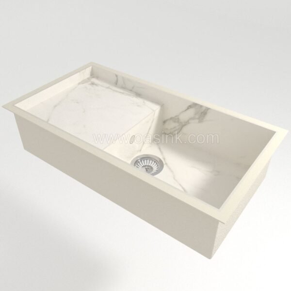Marazzi Marble Look Statuario | Portitxol Sink - Image 2