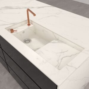 Marazzi Marble Look Statuario | Martina Sink