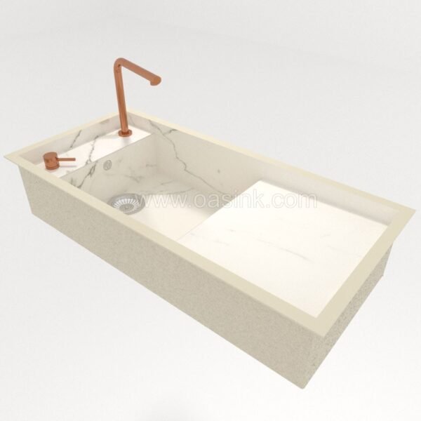 Marazzi Marble Look Statuario | Martina Sink - Image 2