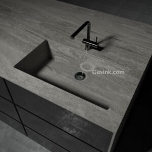 Neolith Aspen Grey | Sa Caleta Sink