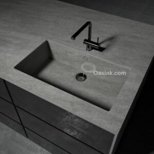Neolith Basalt Grey | Sa Caleta Sink