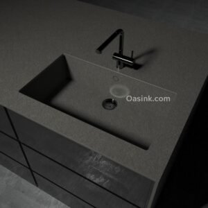 Neolith Nero Zimbabwe | Sa Caleta Sink