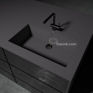Neolith Nero | Sa Caleta Sink