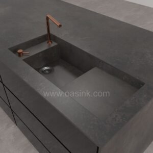 Laminam Ossido Nero | Martina Sink
