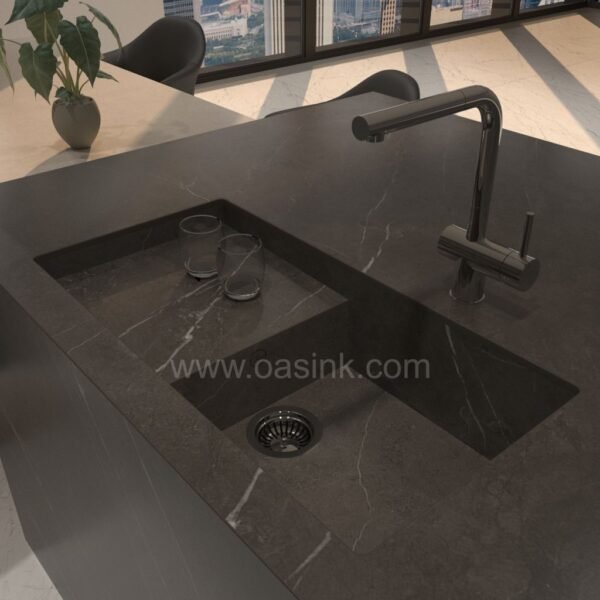 Laminam Pietra Grey | Portitxol Sink