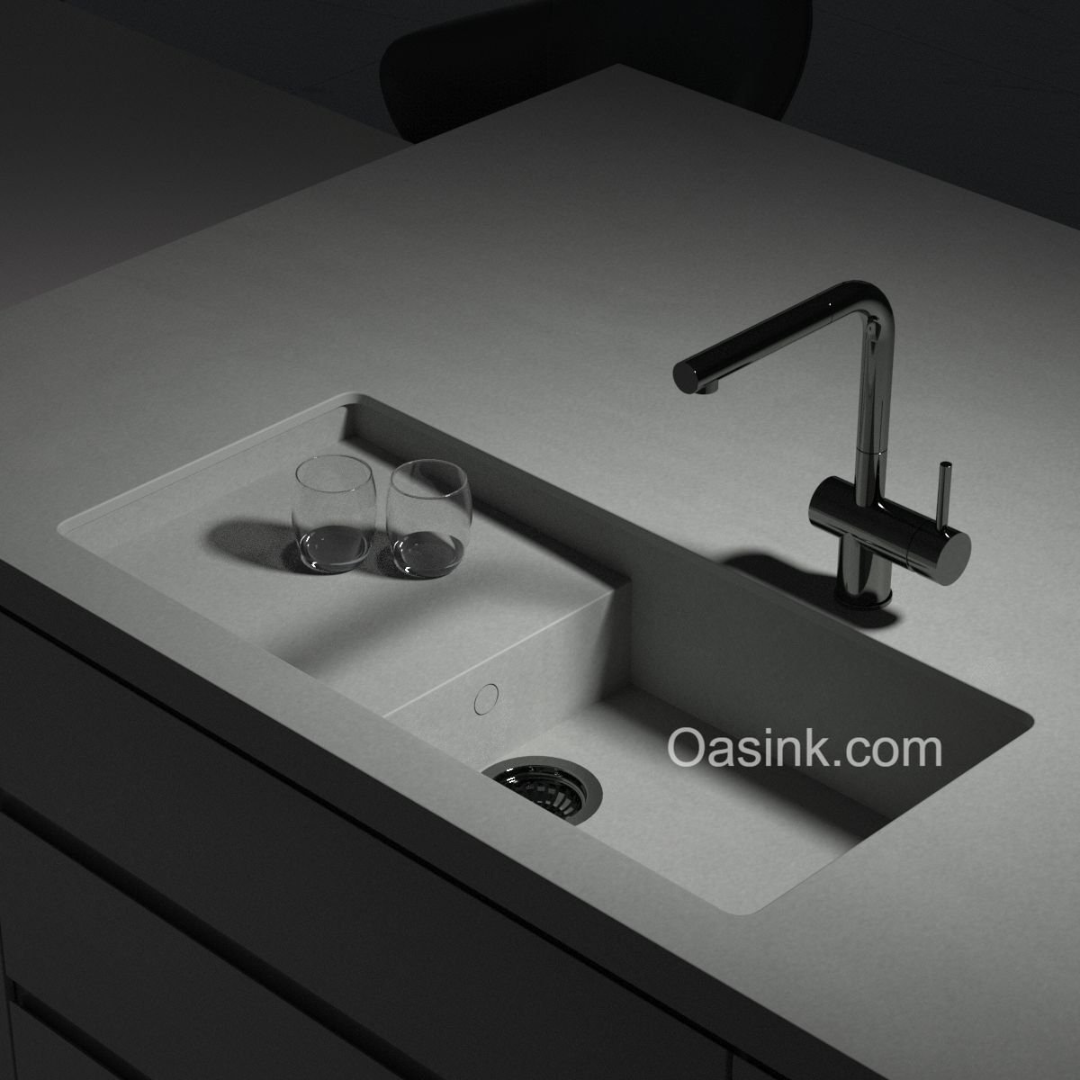Neolith Cement | Portitxol Sink