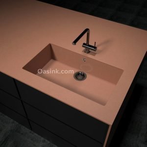 Silestone Arcilla Red | Sa Caleta Sink