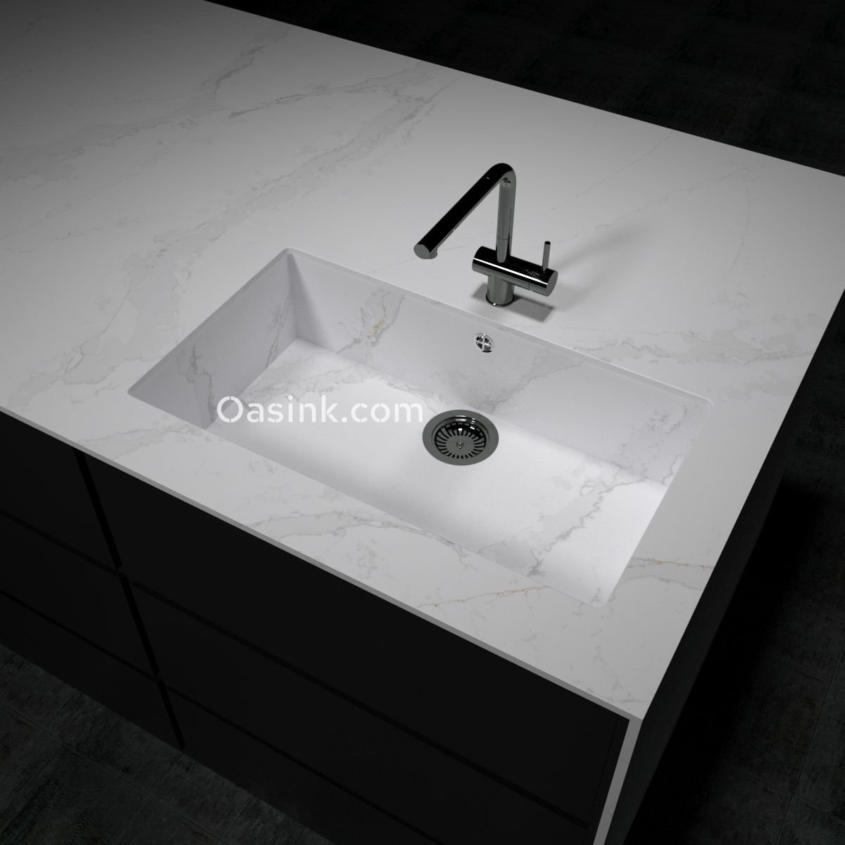 Silestone Calacatta Gold - Sa Caleta sink